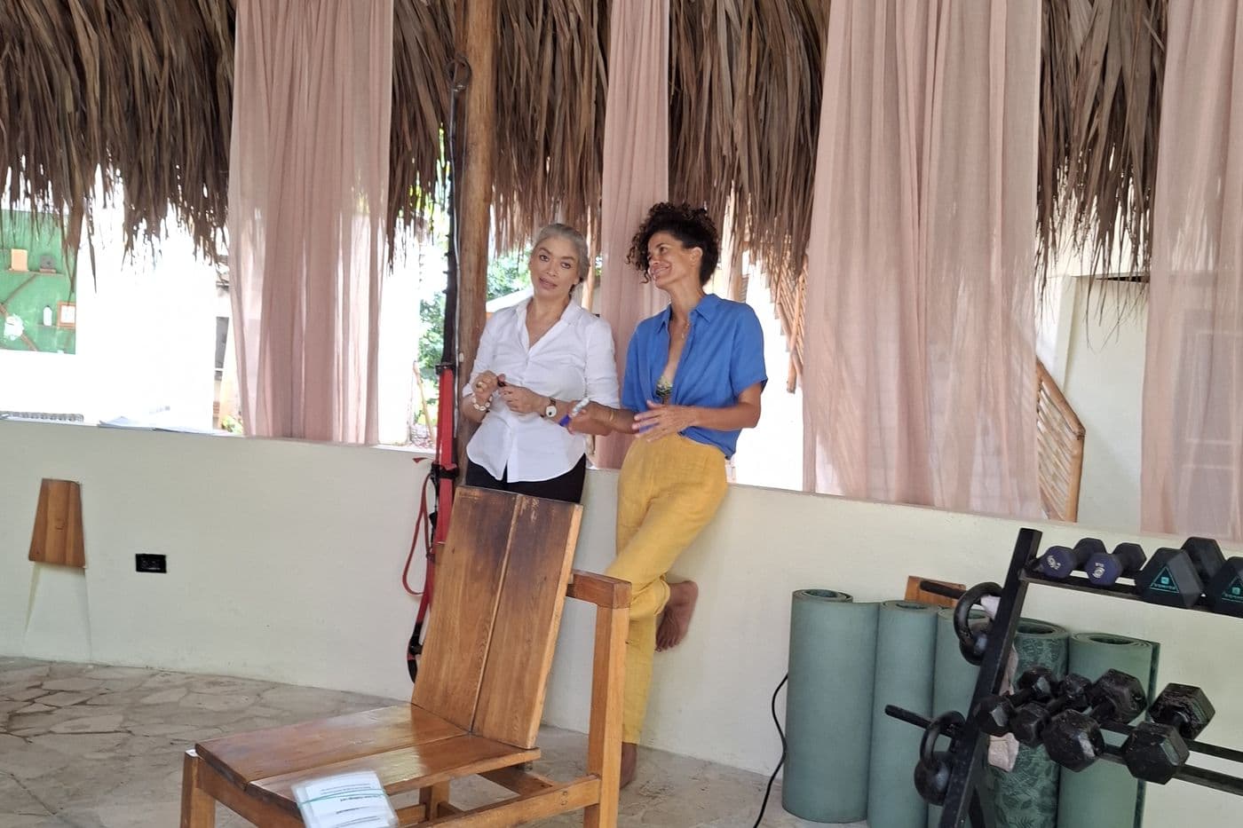 SCW co-founder Beatriz Fajardo-Hansen in conversation with Portia Hart of Hart Hospitality during the programme.
